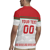 Custom Belarus Ice Hockey Rugby Jersey 2025 Go Bisons White Version
