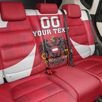 Custom Austria Hockey Back Car Seat Cover Die Adler Go Champions