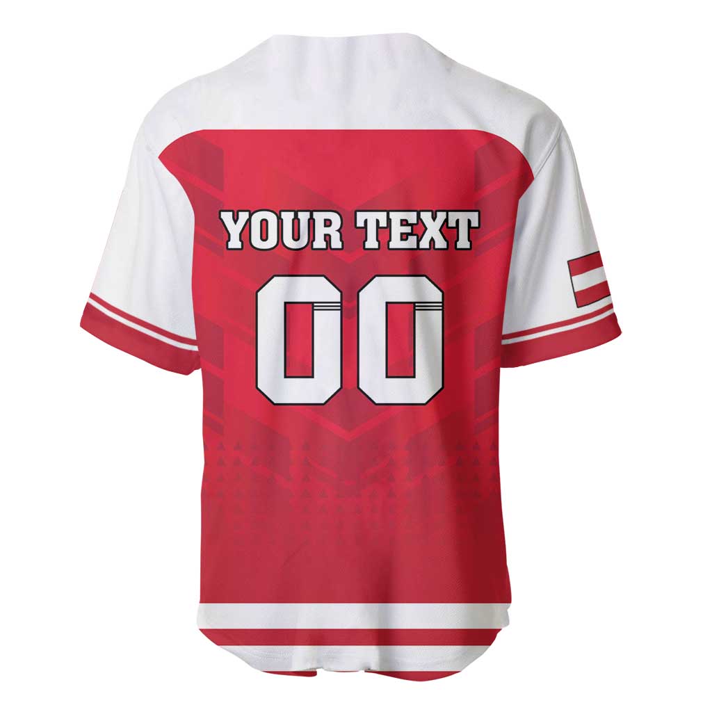 Custom Austria Hockey Baseball Jersey Die Adler Go Champions