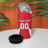 Custom Austria Hockey 4 in 1 Can Cooler Tumbler Die Adler Go Champions