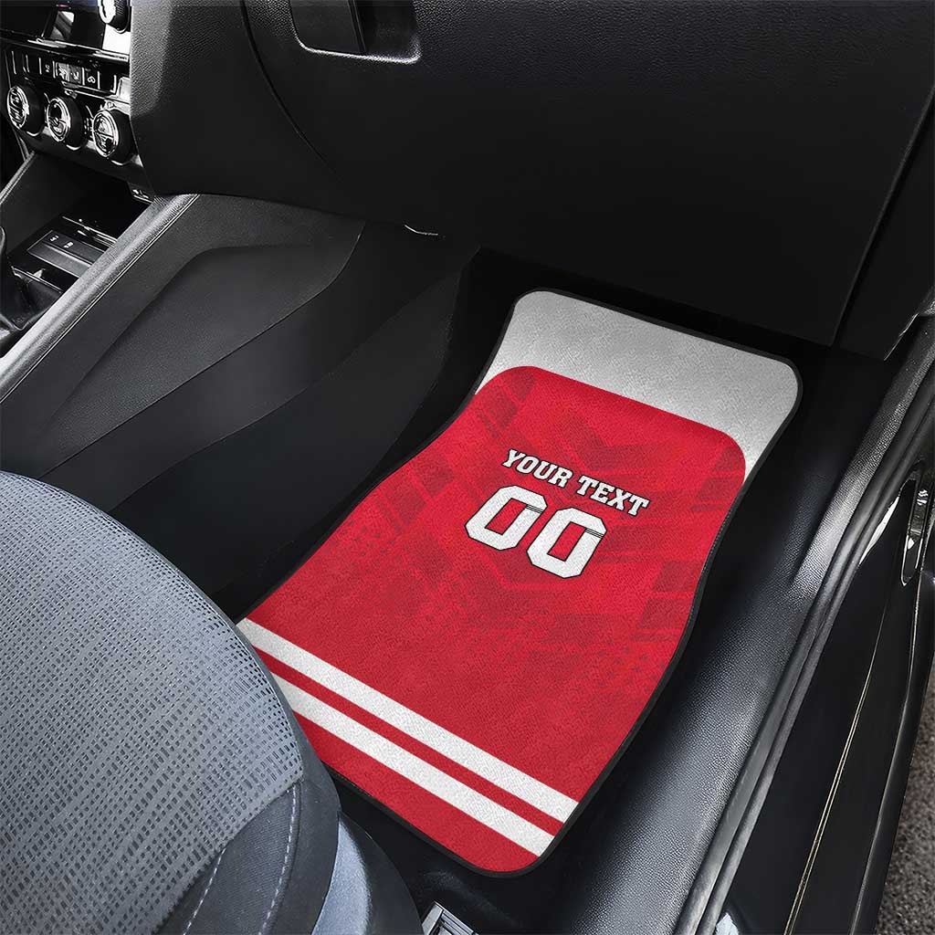 Custom Austria Hockey Car Mats Die Adler Go Champions