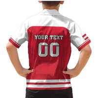 Custom Austria Hockey Family Matching Mermaid Dress and Hawaiian Shirt Die Adler Go Champions