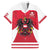 Custom Austria Hockey Family Matching Short Sleeve Bodycon Dress and Hawaiian Shirt Die Adler Go Champions