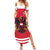 Custom Austria Hockey Family Matching Summer Maxi Dress and Hawaiian Shirt Die Adler Go Champions
