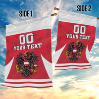Custom Austria Hockey Garden Flag Die Adler Go Champions
