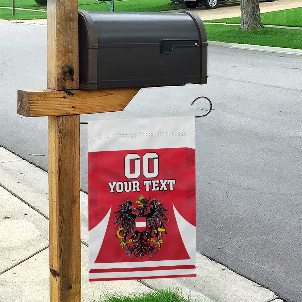 Custom Austria Hockey Garden Flag Die Adler Go Champions