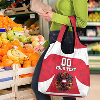 Custom Austria Hockey Grocery Bag Die Adler Go Champions