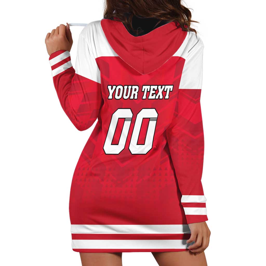 Custom Austria Hockey Hoodie Dress Die Adler Go Champions