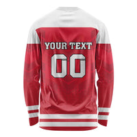 Custom Austria Hockey Long Sleeve Shirt Die Adler Go Champions