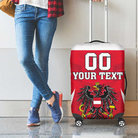 Custom Austria Hockey Luggage Cover Die Adler Go Champions