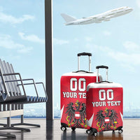 Custom Austria Hockey Luggage Cover Die Adler Go Champions