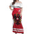 Custom Austria Hockey Off Shoulder Maxi Dress Die Adler Go Champions