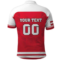 Custom Austria Hockey Polo Shirt Die Adler Go Champions