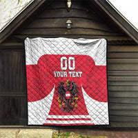 Custom Austria Hockey Quilt Die Adler Go Champions