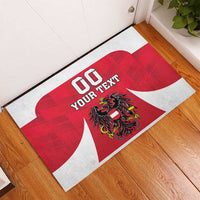 Custom Austria Hockey Rubber Doormat Die Adler Go Champions