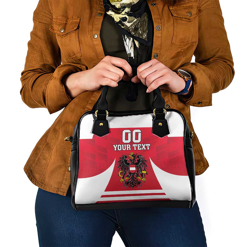 Custom Austria Hockey Shoulder Handbag Die Adler Go Champions