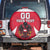 Custom Austria Hockey Spare Tire Cover Die Adler Go Champions