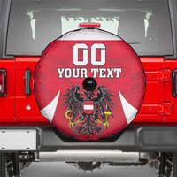 Custom Austria Hockey Spare Tire Cover Die Adler Go Champions