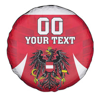Custom Austria Hockey Spare Tire Cover Die Adler Go Champions
