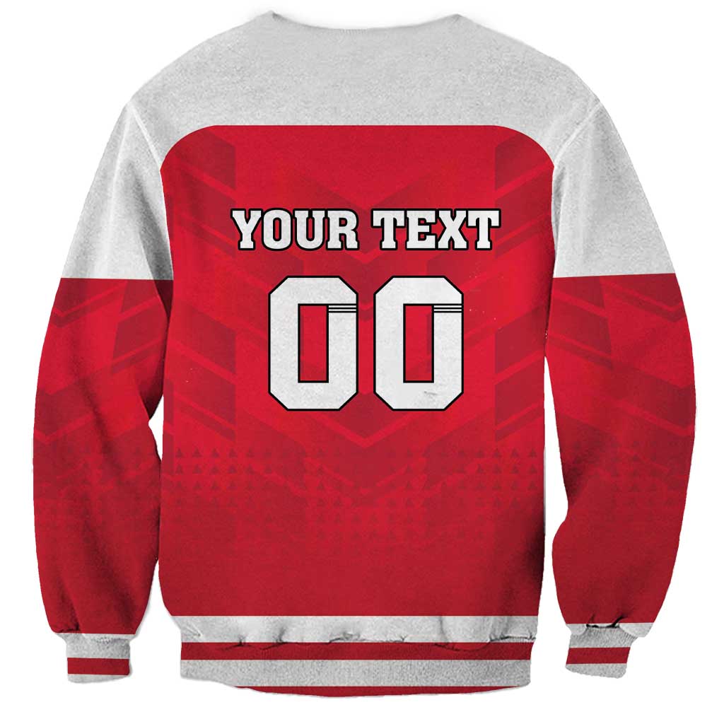 Custom Austria Hockey Sweatshirt Die Adler Go Champions