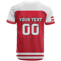 Custom Austria Hockey T Shirt Die Adler Go Champions