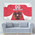 Custom Austria Hockey Tapestry Die Adler Go Champions