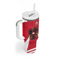 Custom Austria Hockey Tumbler With Handle Die Adler Go Champions