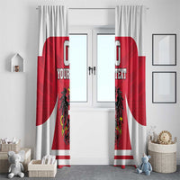 Custom Austria Hockey Window Curtain Die Adler Go Champions