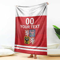 Custom Czech Republic Hockey Blanket Czech Lion