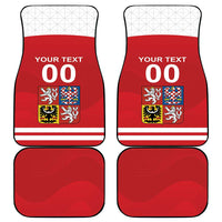 Custom Czech Republic Hockey Car Mats Czech Lion