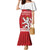 Custom Czech Republic Hockey Family Matching Mermaid Dress and Hawaiian Shirt Czech Lion