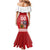 Custom Czech Republic Hockey Family Matching Mermaid Dress and Hawaiian Shirt Czech Lion