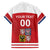Custom Czech Republic Hockey Family Matching Off The Shoulder Long Sleeve Dress and Hawaiian Shirt Czech Lion