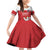 Custom Czech Republic Hockey Family Matching Off Shoulder Short Dress and Hawaiian Shirt Czech Lion