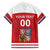 Custom Czech Republic Hockey Family Matching Off Shoulder Short Dress and Hawaiian Shirt Czech Lion