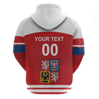 Custom Czech Republic Hockey Hoodie Czech Lion