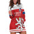 Custom Czech Republic Hockey Hoodie Dress Czech Lion