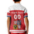 Custom Czech Republic Hockey Kid Polo Shirt Czech Lion