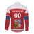 Custom Czech Republic Hockey Long Sleeve Button Shirt Czech Lion