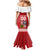 Custom Czech Republic Hockey Mermaid Dress Czech Lion