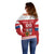 Custom Czech Republic Hockey Off Shoulder Sweater Czech Lion