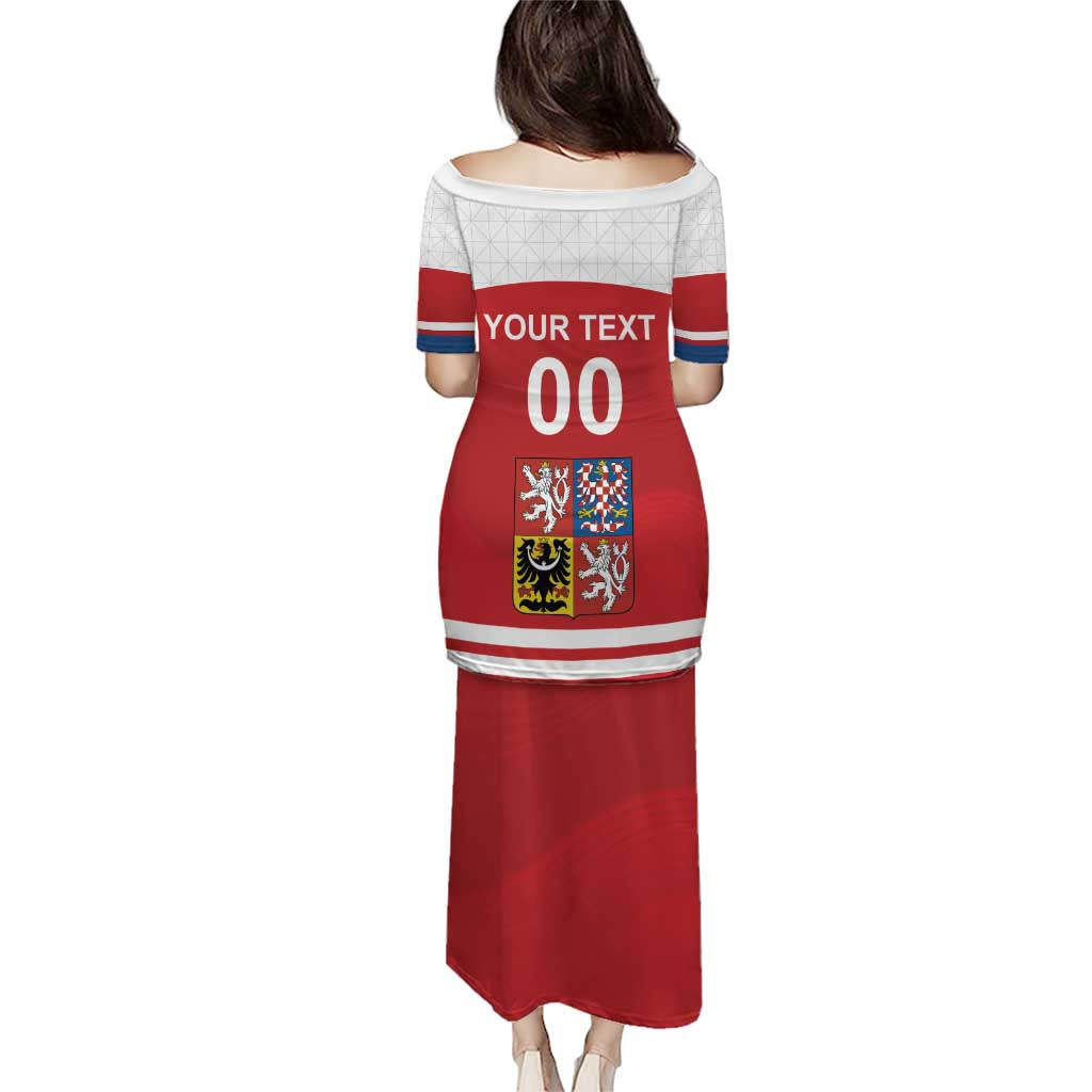 Custom Czech Republic Hockey Puletasi Czech Lion