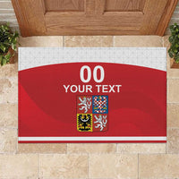 Custom Czech Republic Hockey Rubber Doormat Czech Lion