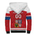 Custom Czech Republic Hockey Sherpa Hoodie Czech Lion
