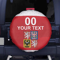 Custom Czech Republic Hockey Spare Tire Cover Czech Lion