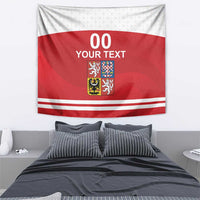 Custom Czech Republic Hockey Tapestry Czech Lion