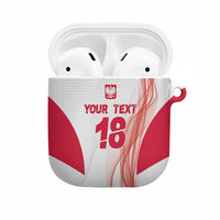 Custom Poland Volleyball AirPods Case Polish Eagle Sports Pride