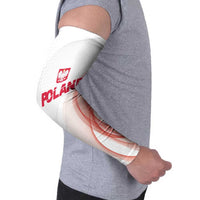 Custom Poland Volleyball Arm Sleeves Polish Eagle Sports Pride