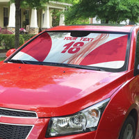 Custom Poland Volleyball Auto Sun Shade Polish Eagle Sports Pride