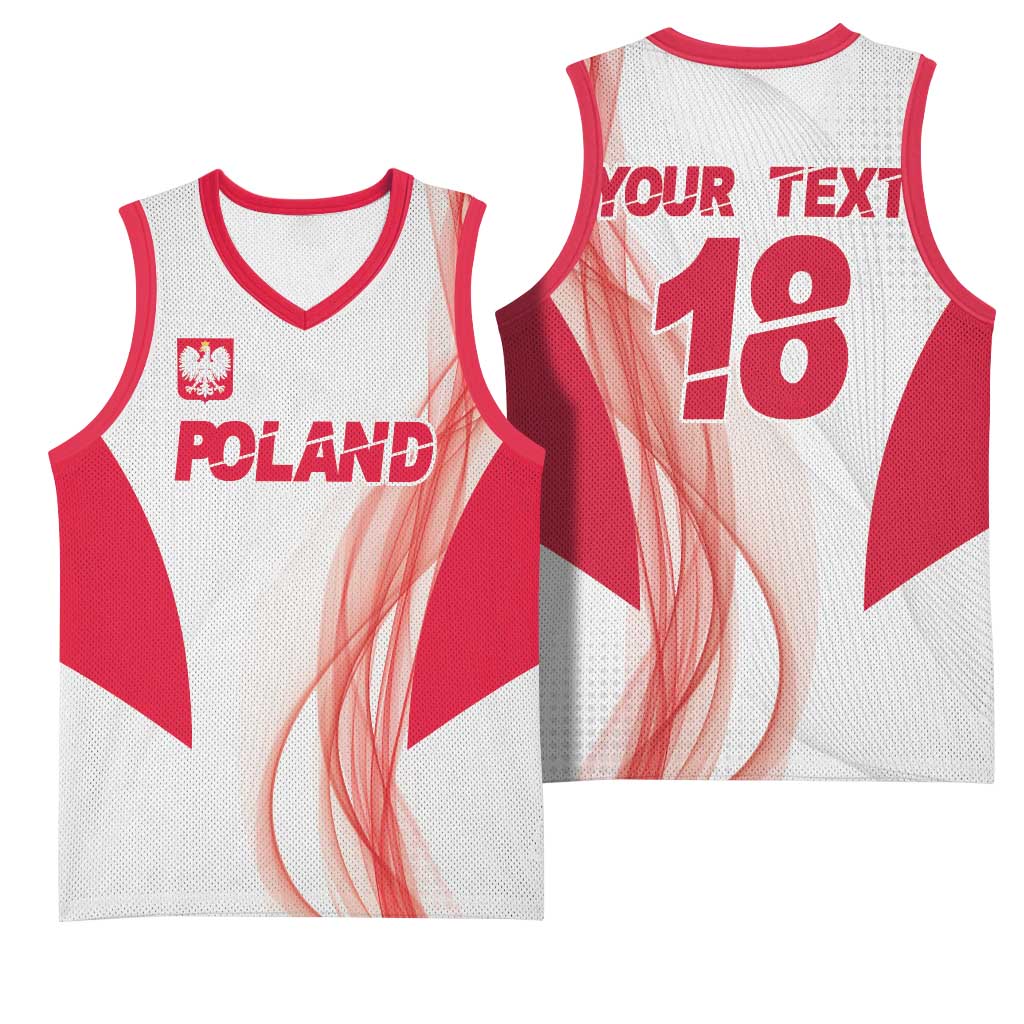 Custom Poland Volleyball Basketball Jersey Polish Eagle Sports Pride
